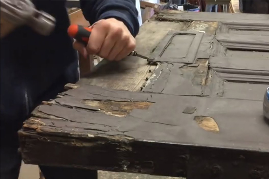 Rancho San Diego-wooden-door-repair