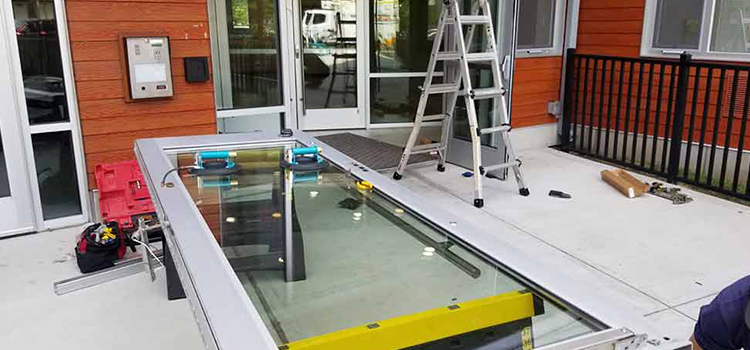storefront door glass replacement Rancho San Diego